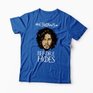 Tricou Crows Before Hoes - Bărbați-Albastru Regal